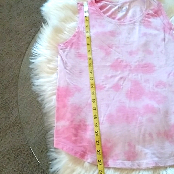 Time and Tru|Kids|  Pink Tye Dye Tank Top - Picture 8 of 12